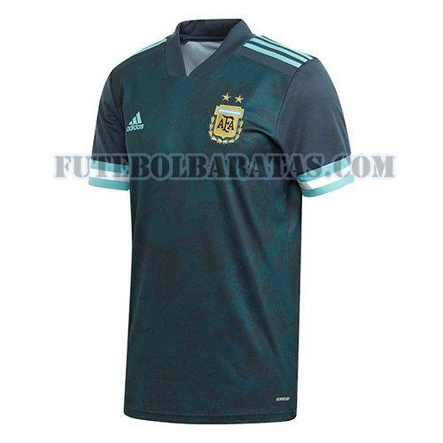 camisa argentina 2020 away - azul homens