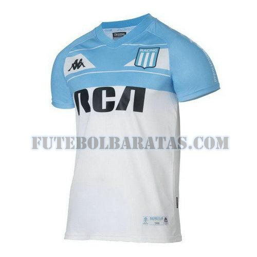 camisa argentina racing 100th home - azul homens