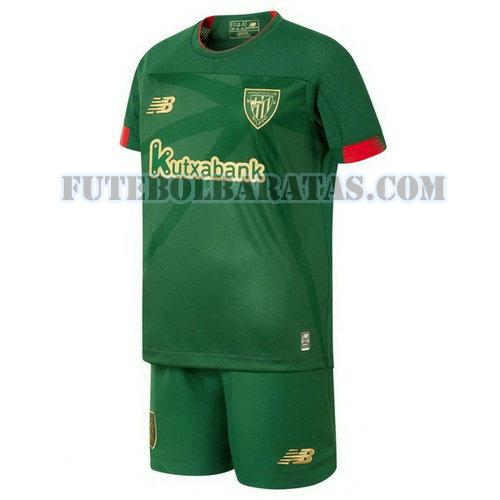 camisa atlético de madrid 2019-2020 away - verde meninos
