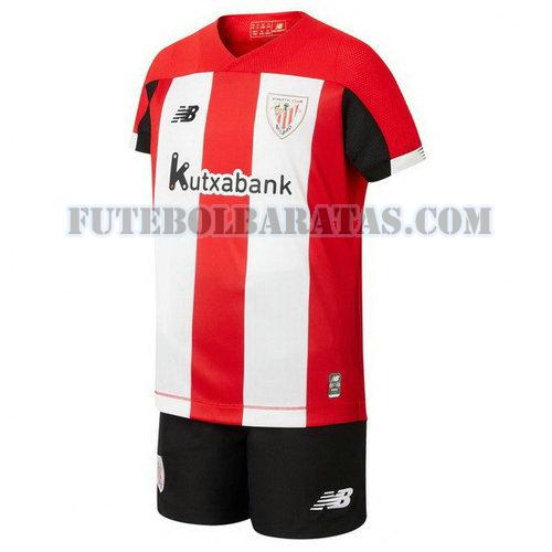 camisa atlético de madrid 2019-2020 home - vermelho meninos