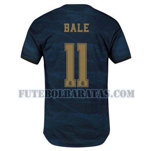 camisa bale 11 real madrid 2019-2020 away - azul homens