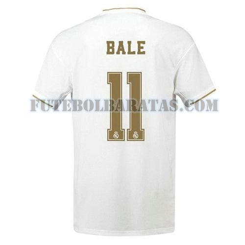 camisa bale 11 real madrid 2019-2020 home - branco homens