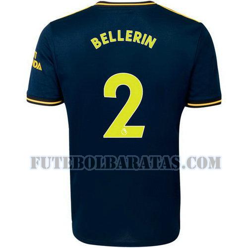 camisa bellerin 2 arsenal 2019-2020 third - azul homens