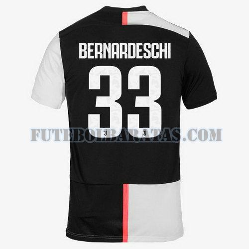 camisa bernaroeschi 33 juventus 2019-2020 home - preto homens