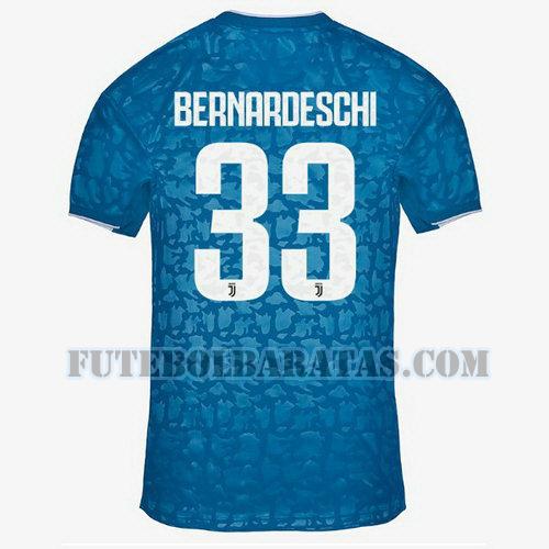 camisa bernaroeschi 33 juventus 2019-2020 third - azul homens