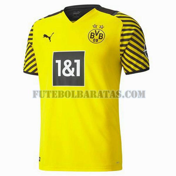 camisa borussia dortmund 2021 2022 priemra equipacion - amarelo homens