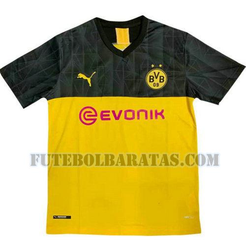 camisa borussia dortmund campeões 2019-20 - amarelo homens