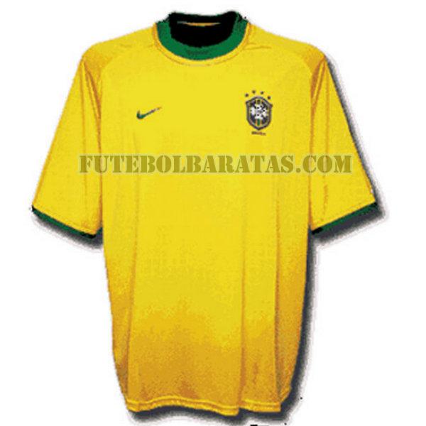 camisa brasil 2000 home - amarelo homens