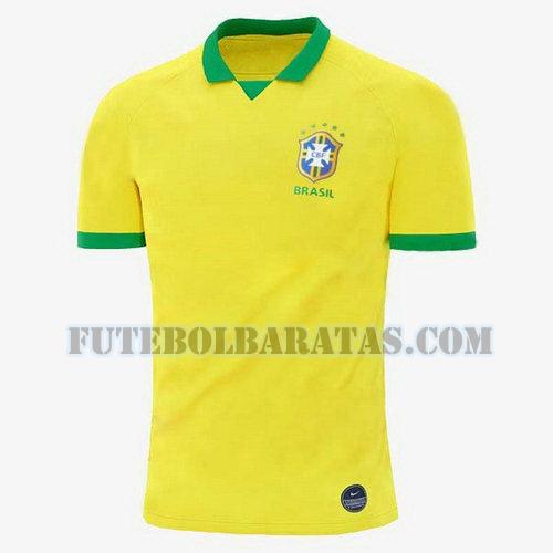 camisa brasil 2019 home - amarelo homens