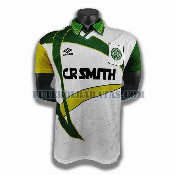 camisa celtic fc 1993 1995 away player - homens
