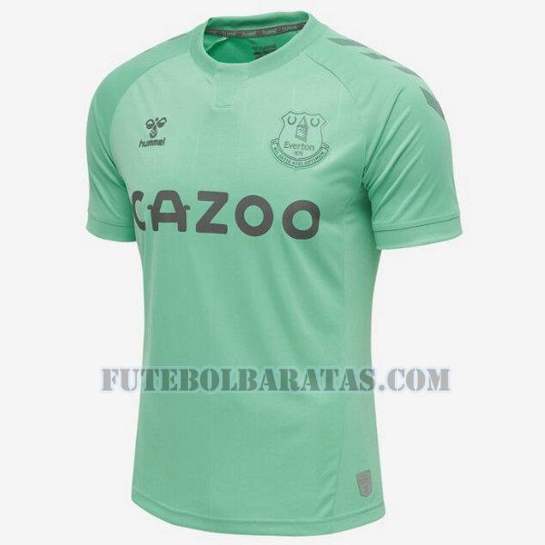camisa everton 2020-2021 third - verde homens