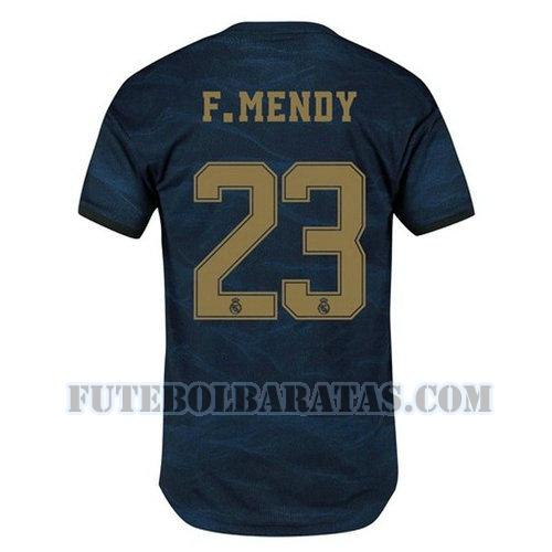 camisa f.mendy 23 real madrid 2019-2020 away - azul homens