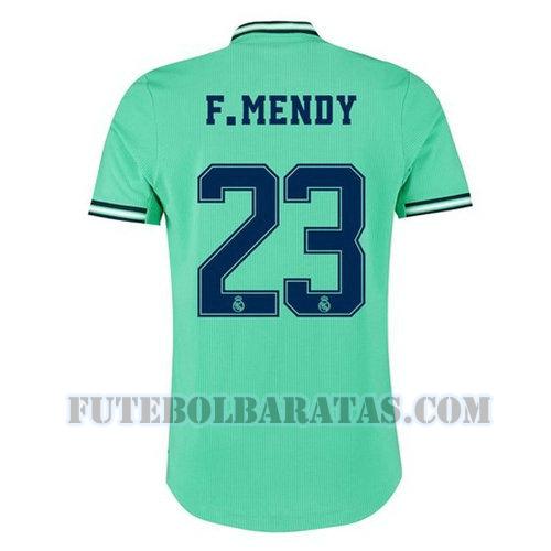 camisa f.mendy 23 real madrid 2019-2020 third - verde homens