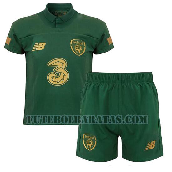 camisa irlanda 2020-2021 home - verde meninos