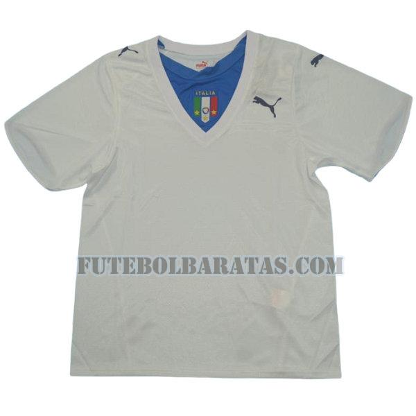 camisa itália 2006 away - branco homens