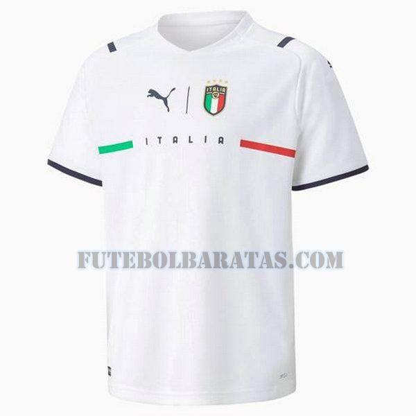 camisa itália 2021 2022 away - branco homens