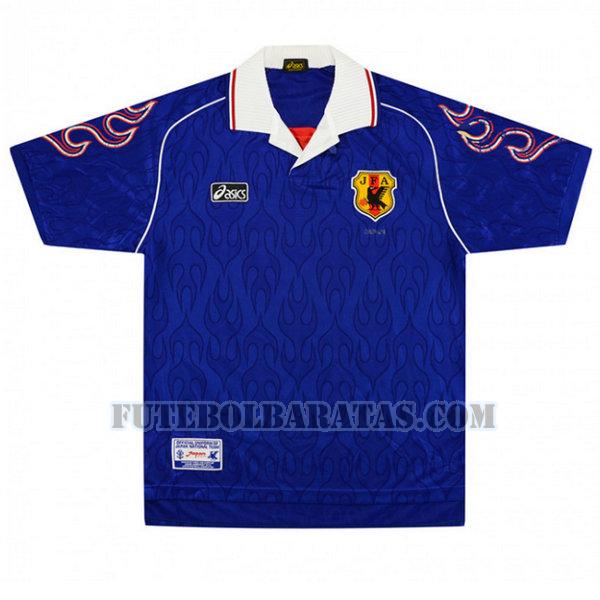 camisa japão 1998 home - azul homens