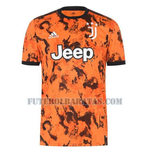 camisa juventus 2021 third - laranja homens