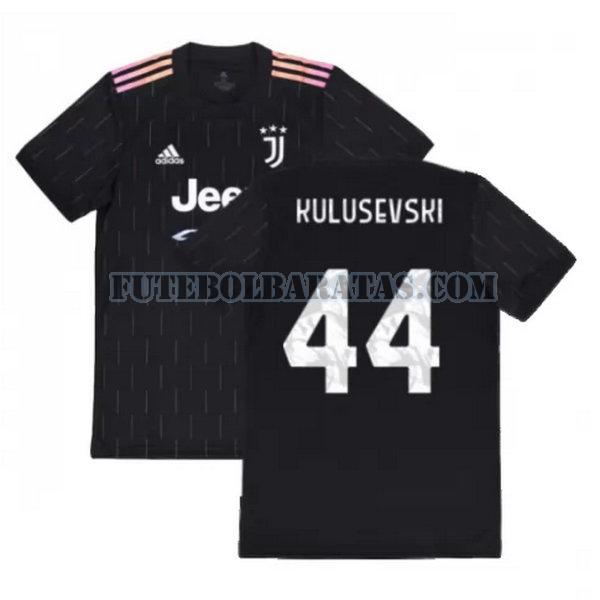camisa kulusevski 44 juventus 2021 2022 away - preto homens