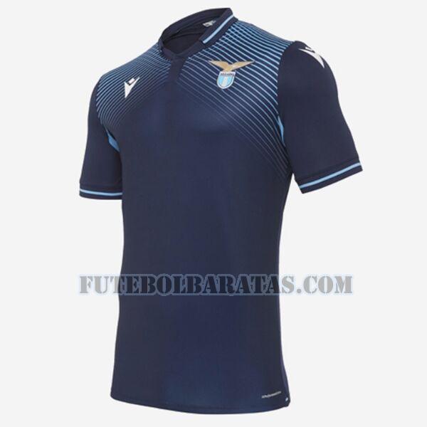camisa lazio 2020-2021 third - azul homens
