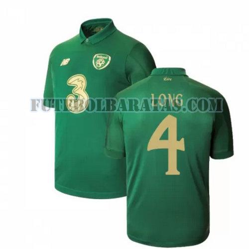 camisa long 4 irlanda 2020 home - verde homens