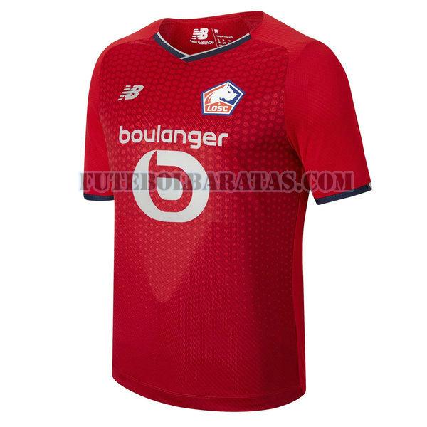 camisa losc lille 2021 2022 home - vermelho homens