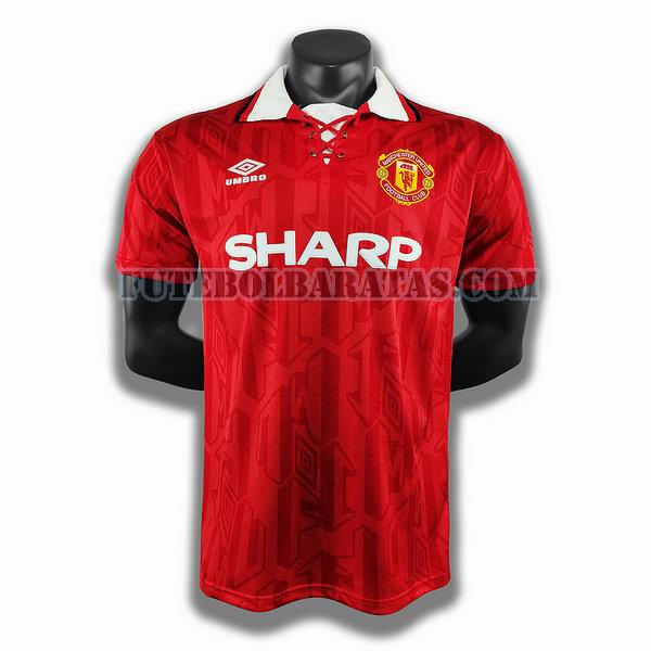 camisa manchester united 1994 home player - homens