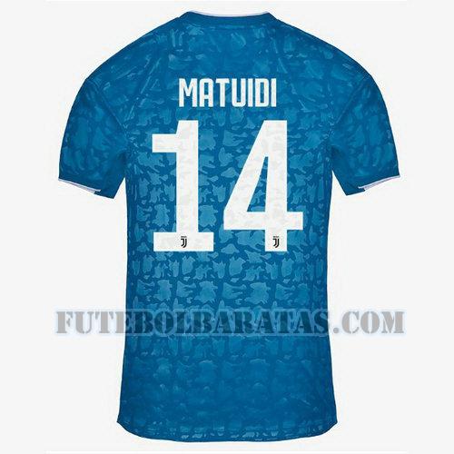 camisa matuidi 14 juventus 2019-2020 third - azul homens