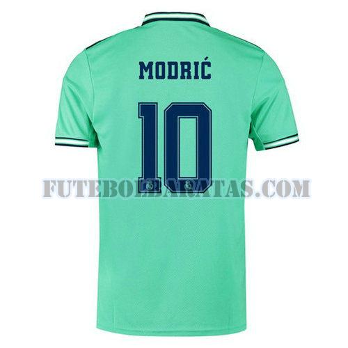 camisa modric 10 real madrid 2019-2020 third - verde homens