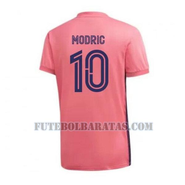 camisa modric 10 real madrid 2020-2021 away - rosa homens