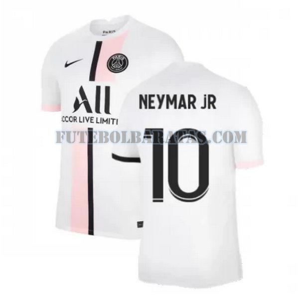 camisa neymar jr 10 paris saint-germain 2021 2022 away - homens
