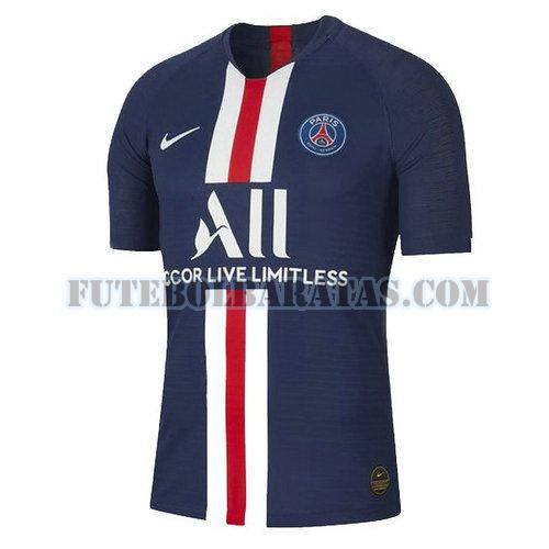 camisa paris saint-germain 2019-2020 home - azul homens