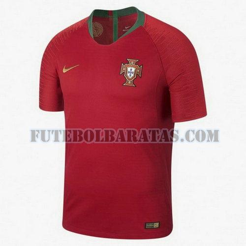 camisa portugal 2018 home - vermelho homens