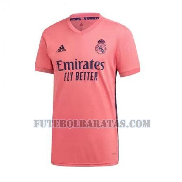 camisa real madrid 2020-2021 away - rosa homens