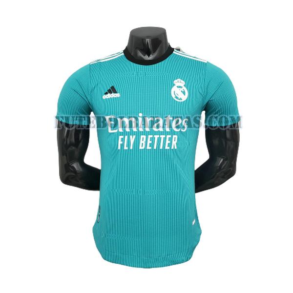 camisa real madrid 2021 2022 third player - verde homens