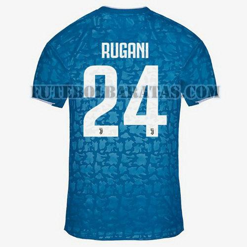 camisa rugani 24 juventus 2019-2020 third - azul homens