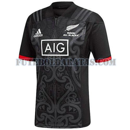 camisa rugby all blacks 2019 - preto homens