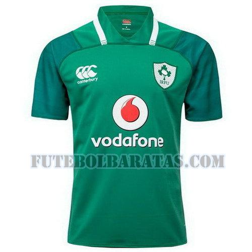 camisa rugby irlanda 2018 home - verde homens