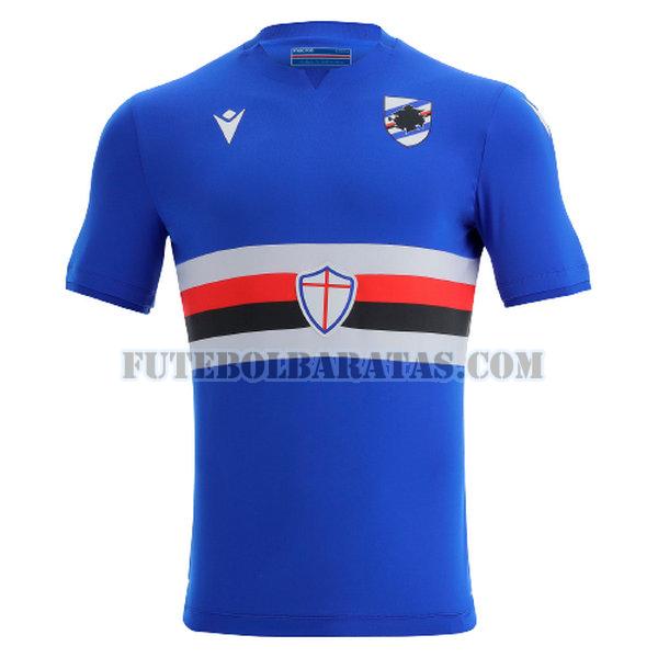 camisa sampdoria 2021 2022 home - azul homens