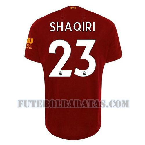 camisa shaqiri 23 liverpool 2019-2020 home - vermelho homens