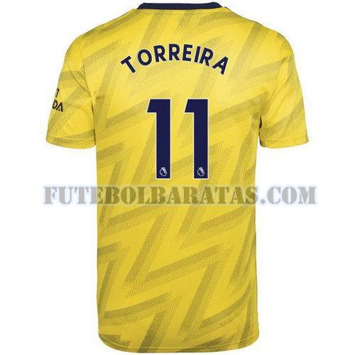 camisa torreira 11 arsenal 2019-2020 away - amarelo homens