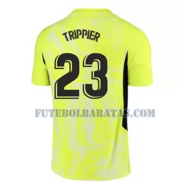 camisa trippier 23 atlético madrid 2020-2021 third - verde homens
