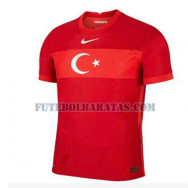 camisa turquia 2020 home - vermelho homens