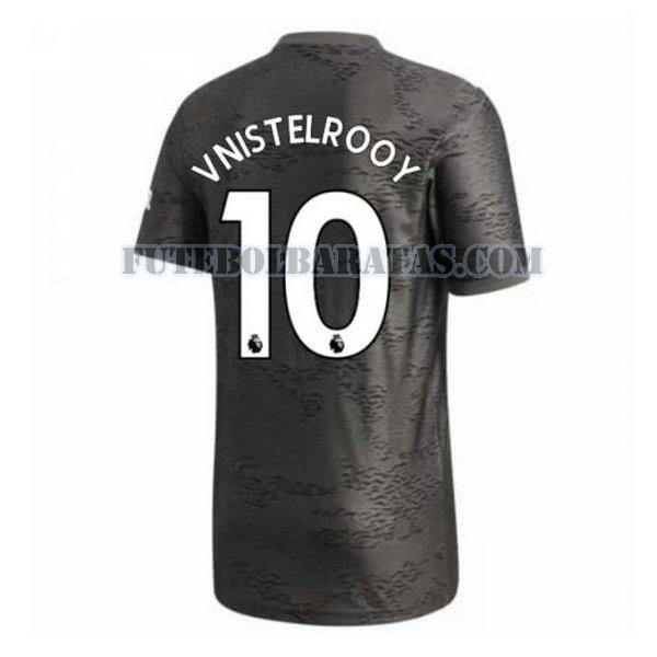 camisa v.nistelrooy 10.jpg manchester united 2020-2021 away - preto homens