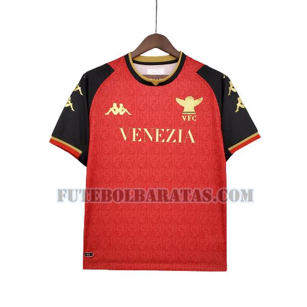 camisa venice 2021 2022 goleiro - vermelho homens