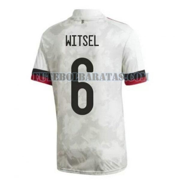 camisa witsel 6 bélgica 2020-2021 away - homens