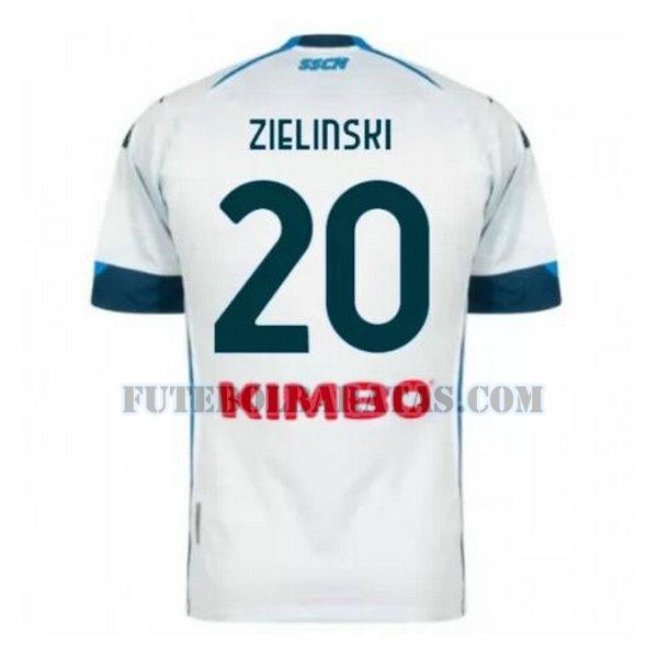 camisa zielinski 20 napoli 2020-2021 away - azul homens