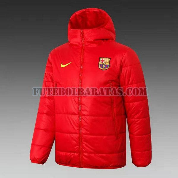roupas de algodão barcelona 2021 2022 - vermelho homens