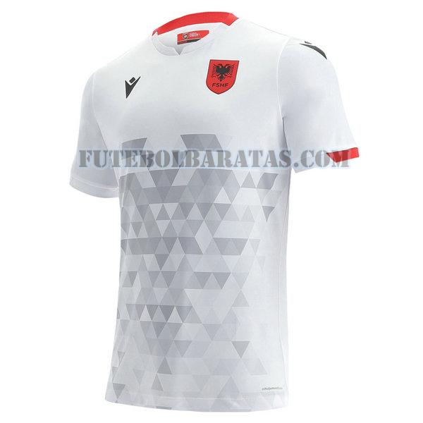 tailândia camisa albânia 2021 2022 away - branco homens