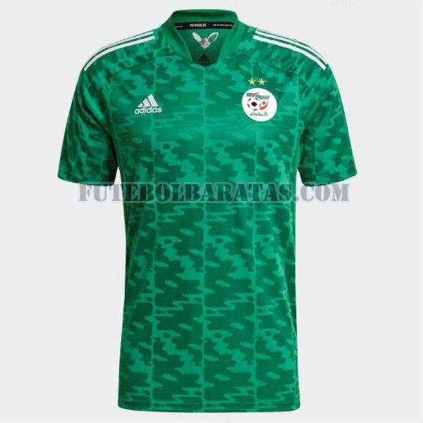 tailândia camisa argélia 2021 2022 home - verde homens